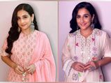 Vidya Balan In Two Pretty Ethnic Suits, Which One Will You Pick For Your Bestie’s Sangeet Function?