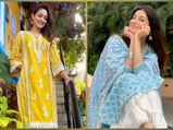 Sort Out Your Summer Wardrobe With Suits Sported By Divya Khosla Kumar And Pragya Jaiswal