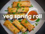Veg Spring Roll Recipe: How To Make Veg Roll At Home
