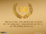 Quotes, Wishes And Messages To Share On 50th Wedding Anniversary