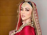 Sana Khan’s Beautiful Wedding Make-Up Look Is Perfect For Winter Brides