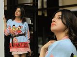 Besharam Bewaffa Promotions: Divya Khosla Kumar Gives Winter Fashion Goals In Her Super Cute Sweater Dress