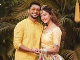 Gauahar Khan And Zaid Darbar Twin In Yellow Outfits On Their Haldi Ceremony; Pictures Inside!