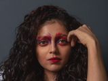 Drashti Dhami's Bold Make-Up Look, Highlighted By Dramatic Eyes And Reflected Lips!