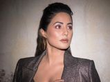 Hina Khan Exudes Style And Confidence As She Flaunts Her Bold Avatar In Shimmery Black Pantsuit