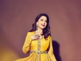 Madhuri Dixit Shines Bright In Her Yellow Anarkali; Know The Price Because It’s Worth Investing In!