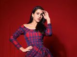 Sara Ali Khan’s Latest Purple And Red Dress Is Ideal For Winter Parties
