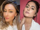 Urvashi Dholakia Or Hina Khan, Who Nailed The Two Tone Eyeliner Look With Neon Yellow And Black Colour Better?