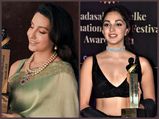 Best Beauty Looks From Dadasaheb Phalke International Film Festival Awards 2021