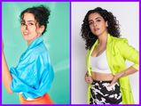 Pagglait Promotions: The Latest Two Fashionable Looks Of Sanya Malhotra Are Easy To Copy And Slay