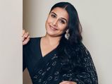 Vidya Balan’s Look In Indigo Printed Saree Is Pure Wow And You Just Can’t Afford To Miss It!