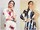 Out of Love Promotions: Rasika Dugal Impresses With Her Eye-catching Patterned Outfits