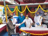 Akshaya Patra Starts COVID-19 Relief Feeding Centre In Bengaluru, Home Minister of Karnataka Launches the Prog