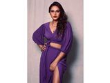 Army Of The Dead E-Promotions: Huma Qureshi’s Purple Separates And Jewellery Has Our Attention