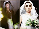 Ariana Grande Looks Stunning In Her Wedding Gown And The Veil Makes Us Think Of Audrey Hepburn; Here’s Why