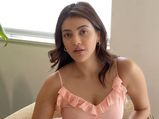 Kajal Aggarwal Gives Us A Perfect Peach-Hued Dress Goal With Her Ruffle Dress; Find Out More About The Dress