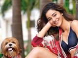 Ananya Panday And Her Dog Flash Give Twinning Moment In Red As They Pose For Dabboo Ratnani’s 2021 Calendar