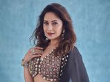 Madhuri Dixit’s Tie Dye Lehenga With Jacket Blouse And Cape Dupatta Is Sure To Make You Stand Out At A Wedding