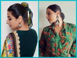 Sherni Promotions: Vidya Balan Shows Interesting Ways To Kick Your Hair Bun Game Up A Notch