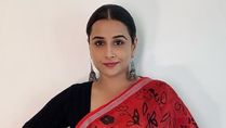 Sherni Promotions: Vidya Balan Steal Hearts With Her Stunning Look In An Under 15K Hand-Painted Red Saree