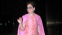 Airport Fashion: Kangana Ranaut Skips Saree And Pulls Off An All-Pink Contemporary Outfit And Makes Heads Turn