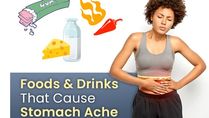 10 Common Foods And Drinks That Can Cause Stomach Pain; How Many Of These Do You Eat Regularly?