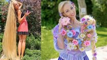 Meet Alona Kravchenko: A Real-life Rapunzel Who Didn’t Cut Her Hair In 30 Years