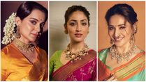 Ganesh Chaturthi: Exquisite Saree Goals From Madhuri Dixit, Yami Gautam, Kangana Ranaut