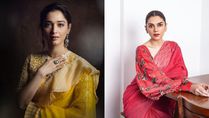 Tamannaah Bhatia And Aditi Rao Hydari Have Contemporary Sarees Goals For Festive And Wedding Events