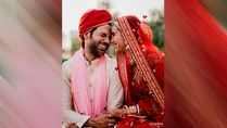 Rajkummar Rao And Patralekhaa Look Gorgeous In Their Wedding Outfits As They Tie The Knot