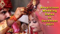 Auspicious Hindu Wedding Dates In December 2021 For 'Shubh Vivah'