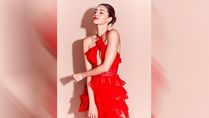 Ananya Panday Leaves Us Awestruck With Her Red Dress Look; Makeup On-Point Too!