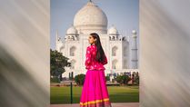Sara Ali Khan’s Pink Ghagra Look From Her Movie Atrangi Re Is Ideal For Festive Occasions