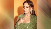 Sonakshi Sinha Looks Awesome In Her Olive-Green Outfit For The Big Picture Finale