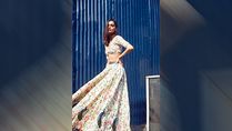 Manushi Chhillar Exudes Traditional Vibes With Her Peacock-Inspired Lehenga