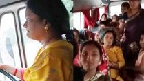 Viral Video: Woman Drives Bus For 10 Km After Driver Suffers Seizure; Takes Him To Hospital, Drops Passengers