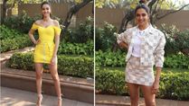 Deepika Padukone And Ananya Panday Look Cool And Sassy At Gehraiyaan Promotions
