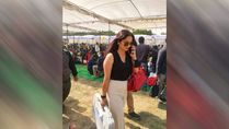 UP Elections: Fashionable Poll Officer Reena Dwivedi Spotted In Classy Western Outfit
