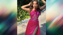 Kiara Advani Sizzles In Pink High-Slit Dress As Bridesmaid At Sister’s Wedding!