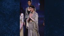 Divya Khosla Kumar Slays As The Showstopper At Lakme Fashion Week 2022