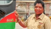 Meet 42-Year Old Laxmi Jadhav, Mumbai's First Female BEST Bus Driver
