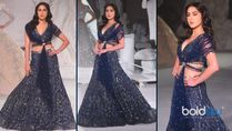 FDCI ICW 2022: Sara Ali Khan In Glittery Ensemble For Falguni And Shane Peacock