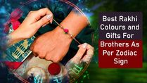 Best Rakhi Colours And Raksha Bandhan Gifts For Brothers As Per Zodiac Sign - Expert Recommends