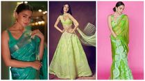 Navratri 2022 Day 5: Alia Bhatt To Ananya Panday, Green Navratri Outfit Inspirations From Bollywood Actresses