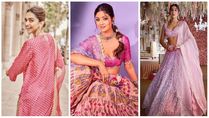 Navratri 2022 Day 9: Deepika Padukone To Sara Ali Khan, Pink Navratri Outfit Ideas From Bollywood Divas