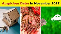 November 2022: Auspicious Dates And Timings For Weddings, Housewarming Ceremonies, Education, Property Purchas