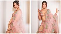 Kriti Sanon’s Enchanting Look In Lehenga Gives Diwali Dress-Up Vibes, See Pics!