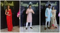 Sara Ali Khan, Ananya Panday, Kartik Aaryan, and Others Flaunt Ethnic Look At T-Series Diwali Bash