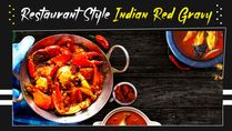 Indian Gravies: How To Make Restaurant Style Red Gravy Using Onion And Tomato