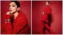 Deepika Padukone's Red Pantsuit Serves As A Style Guide For Power Dressing: PICS!